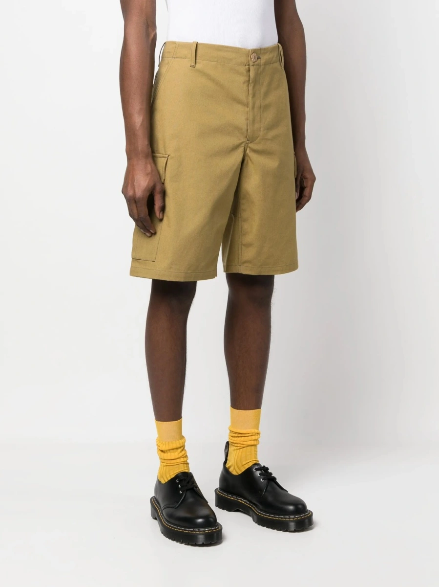 Pantaloni scurti Kenzo verzi din bumbac - Img 3