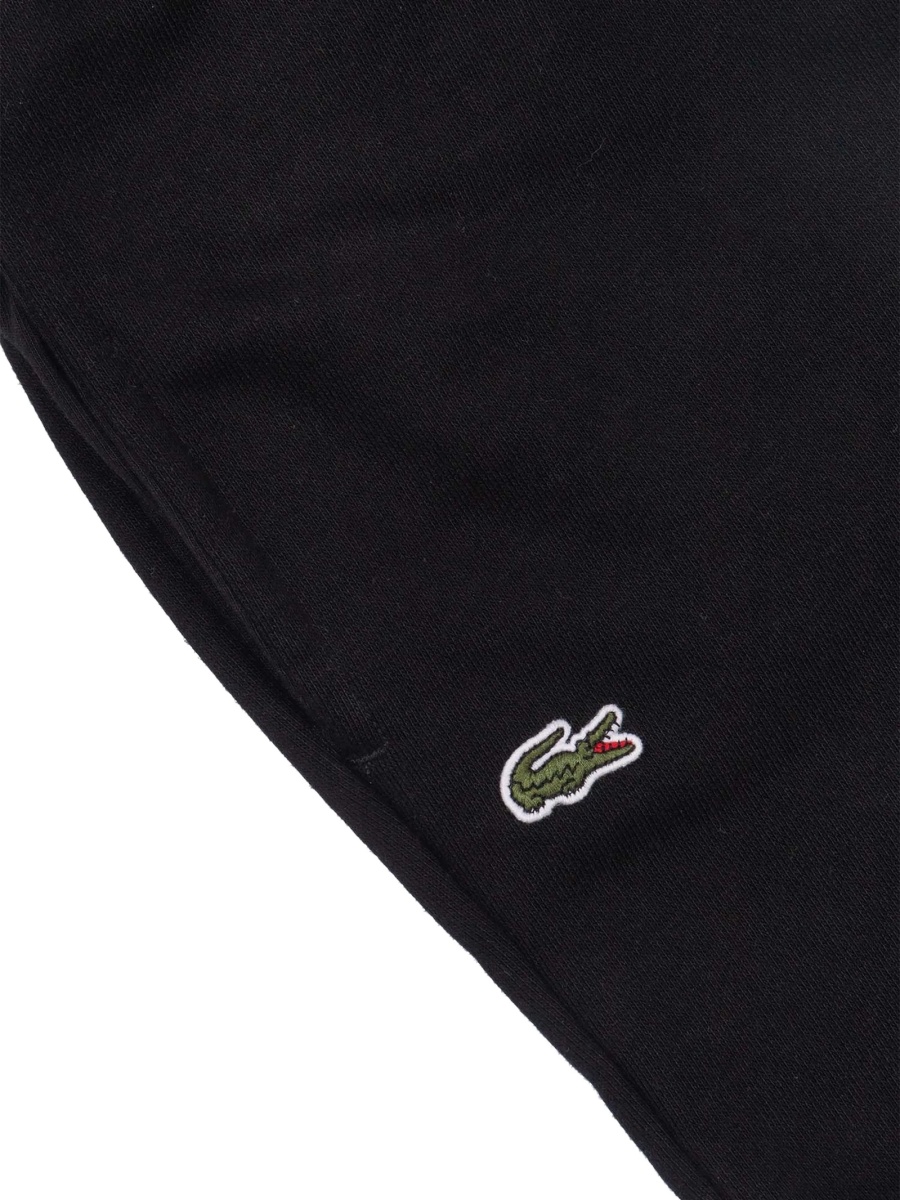 Pantaloni scurti Lacoste Kids negri - Img 3