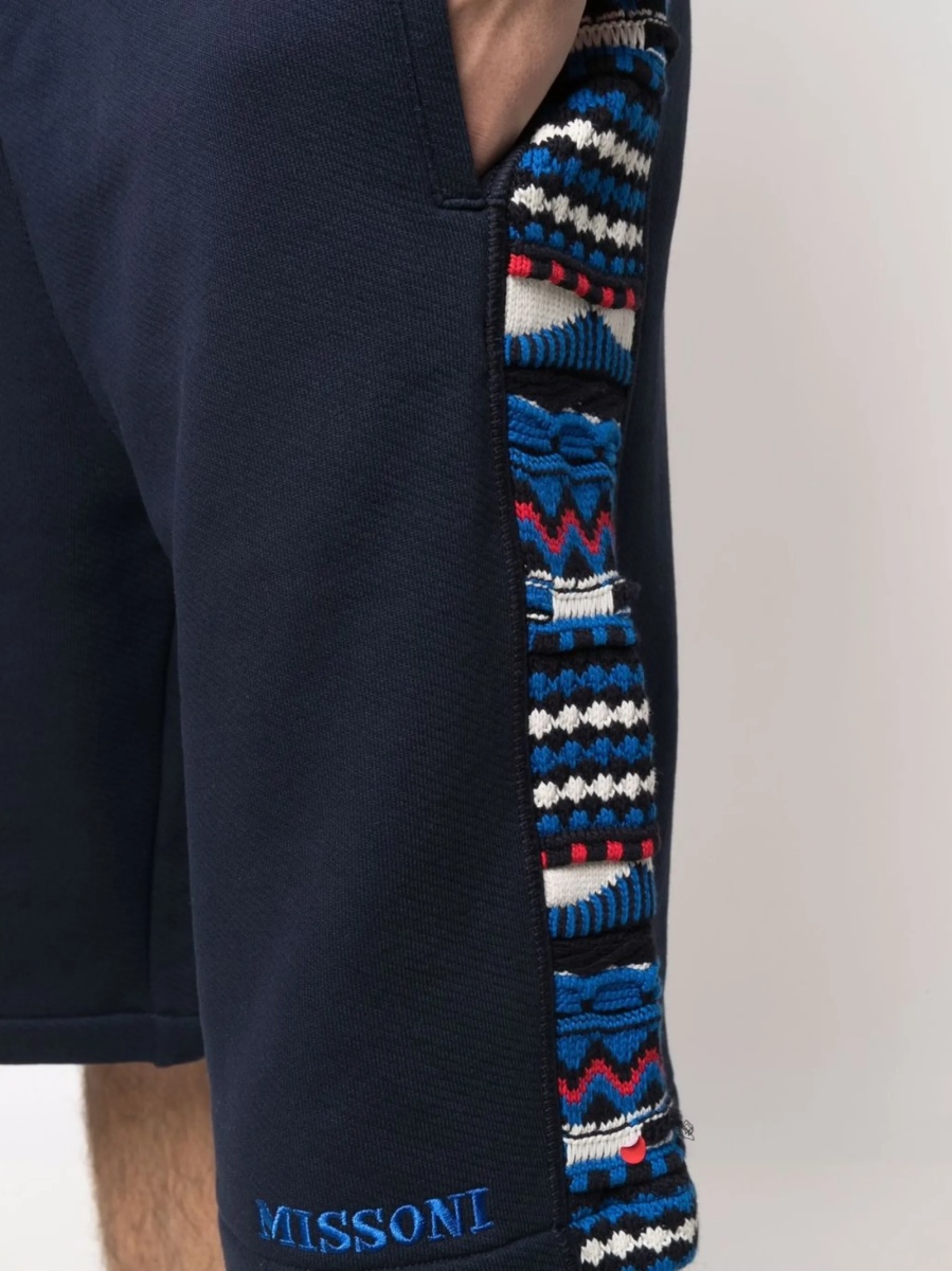 Pantaloni scurti MISSONI BEACHWEAR albastri - Img 5