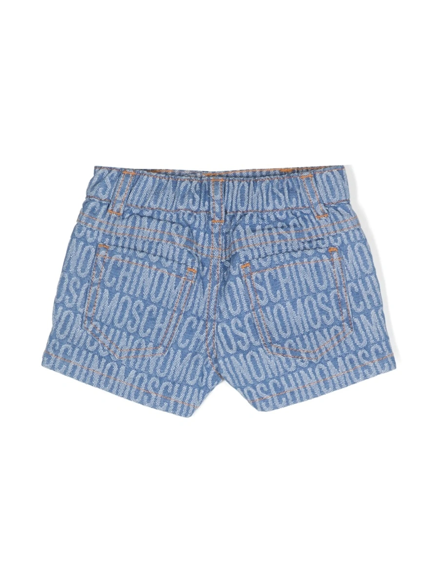 Pantaloni scurti Moschino albastri - Img 2