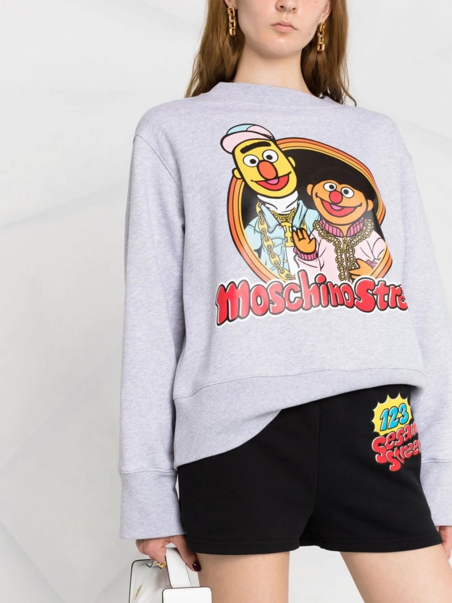 Pantaloni scurti Moschino negri - Img 3