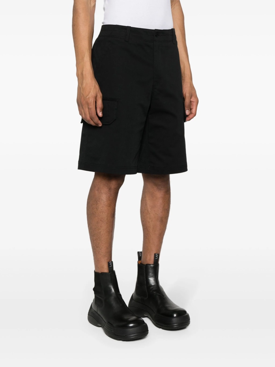 Pantaloni scurti Moschino negri - Img 3