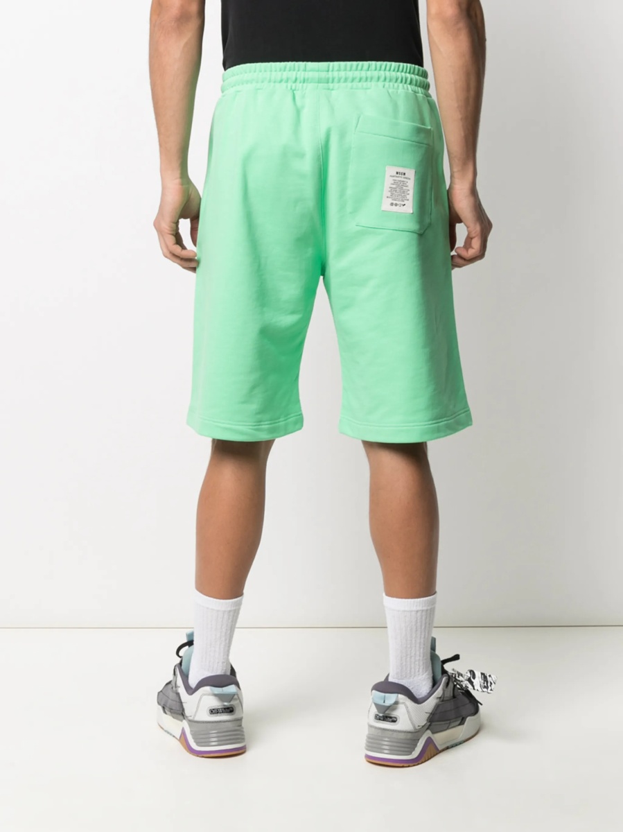 Pantaloni scurti MSGM verzi - Img 4