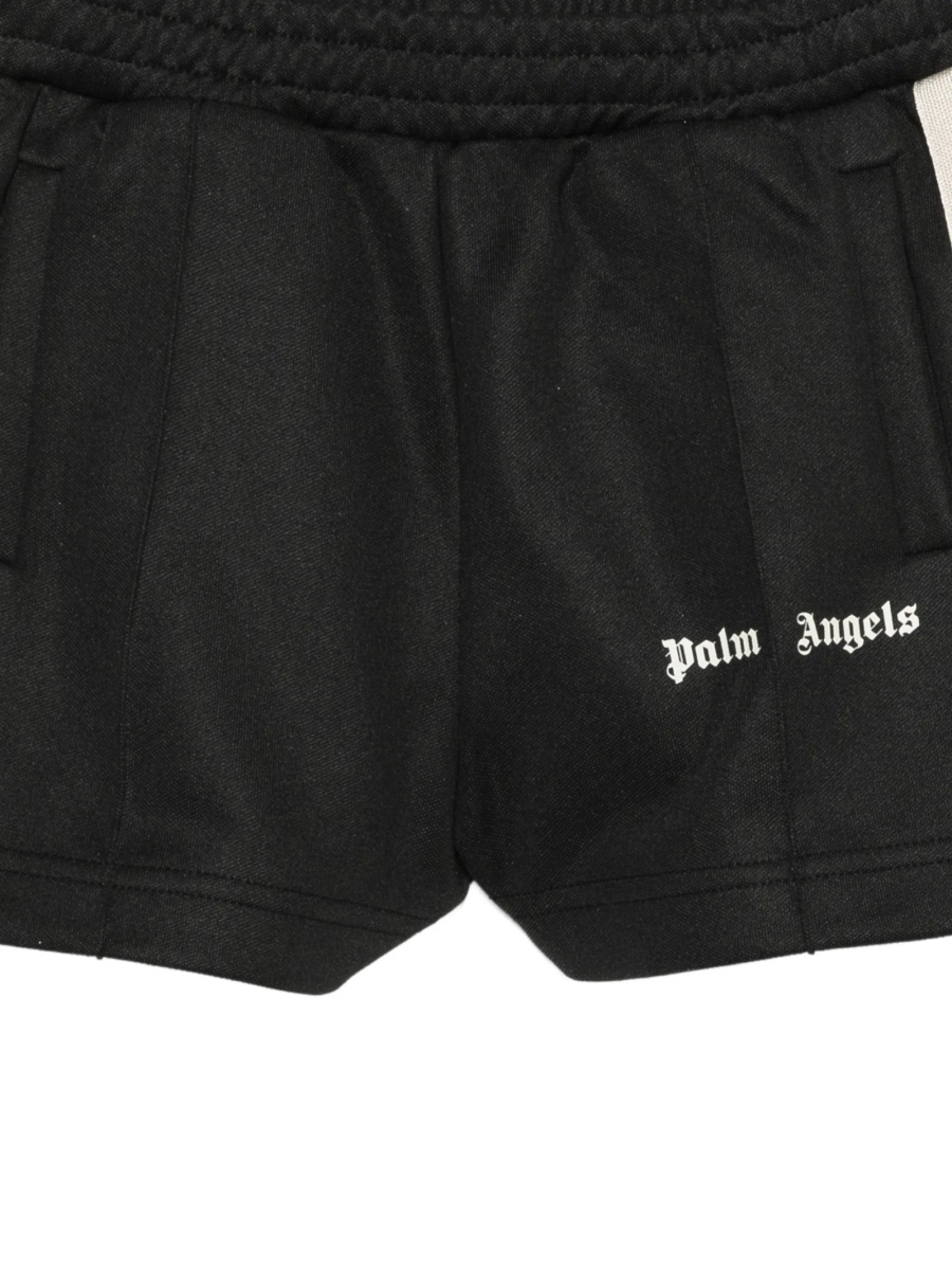 Pantaloni scurti Palm Angels negri - Img 3