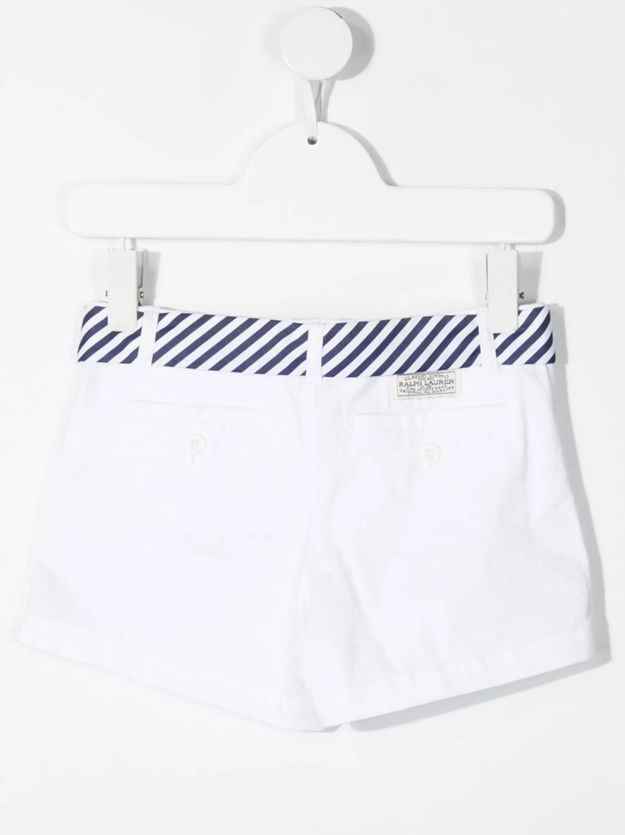 Pantaloni scurti Ralph Lauren albi - Img 2