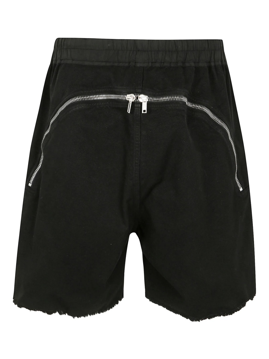 Pantaloni scurti Rick Owens negri - Img 2