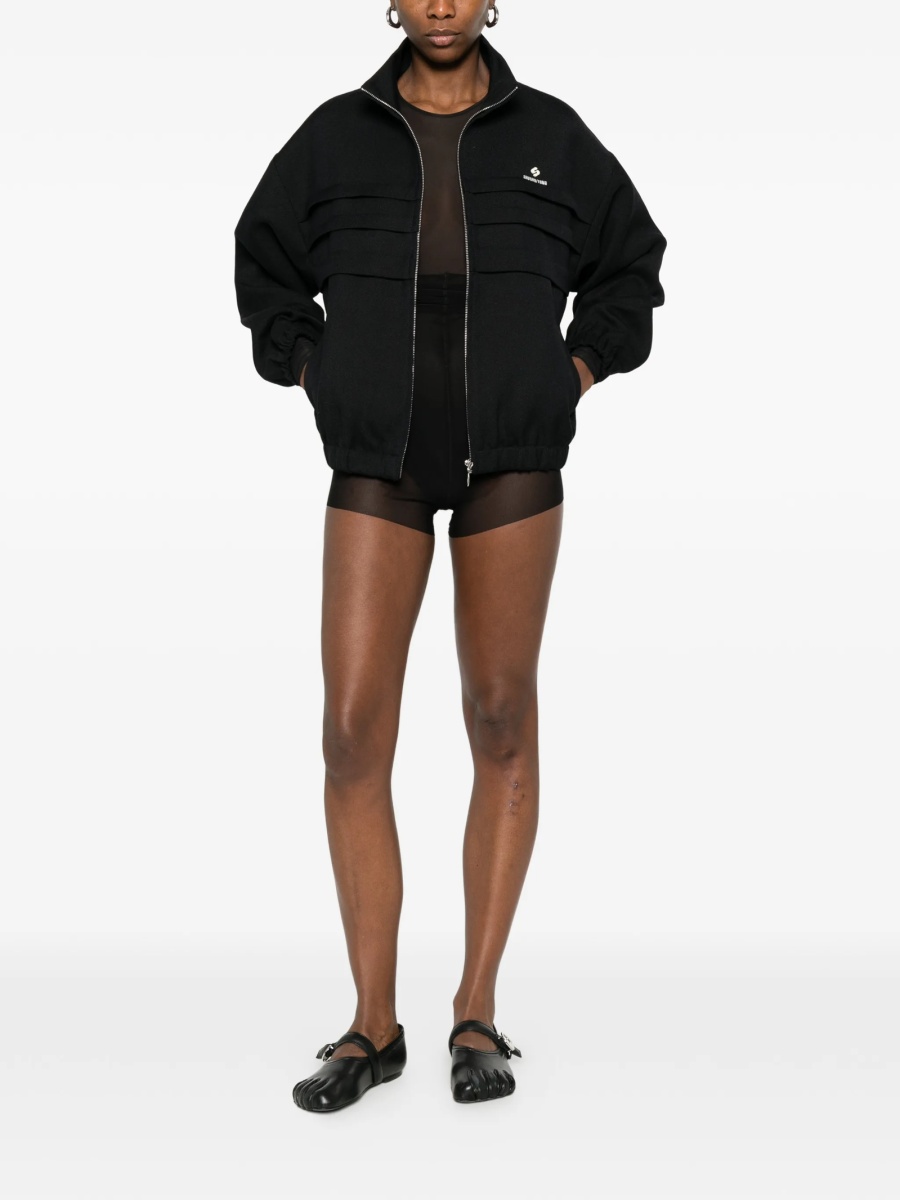 Pantaloni scurti Rick Owens negri - Img 2