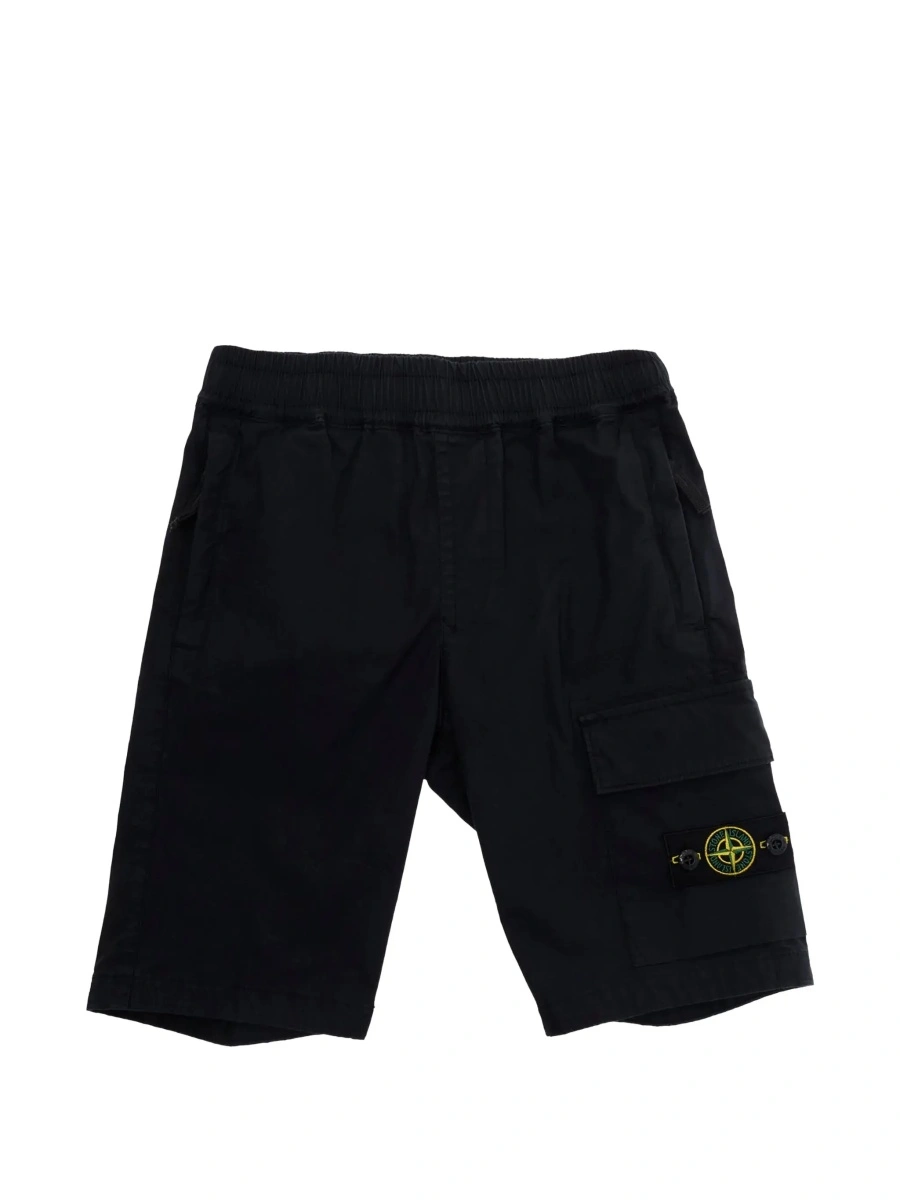 Pantaloni scurti Stone Island albastri - Img 6