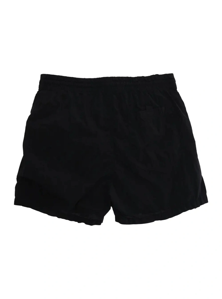 Pantaloni scurti Stone Island negri din poliamida - Img 2