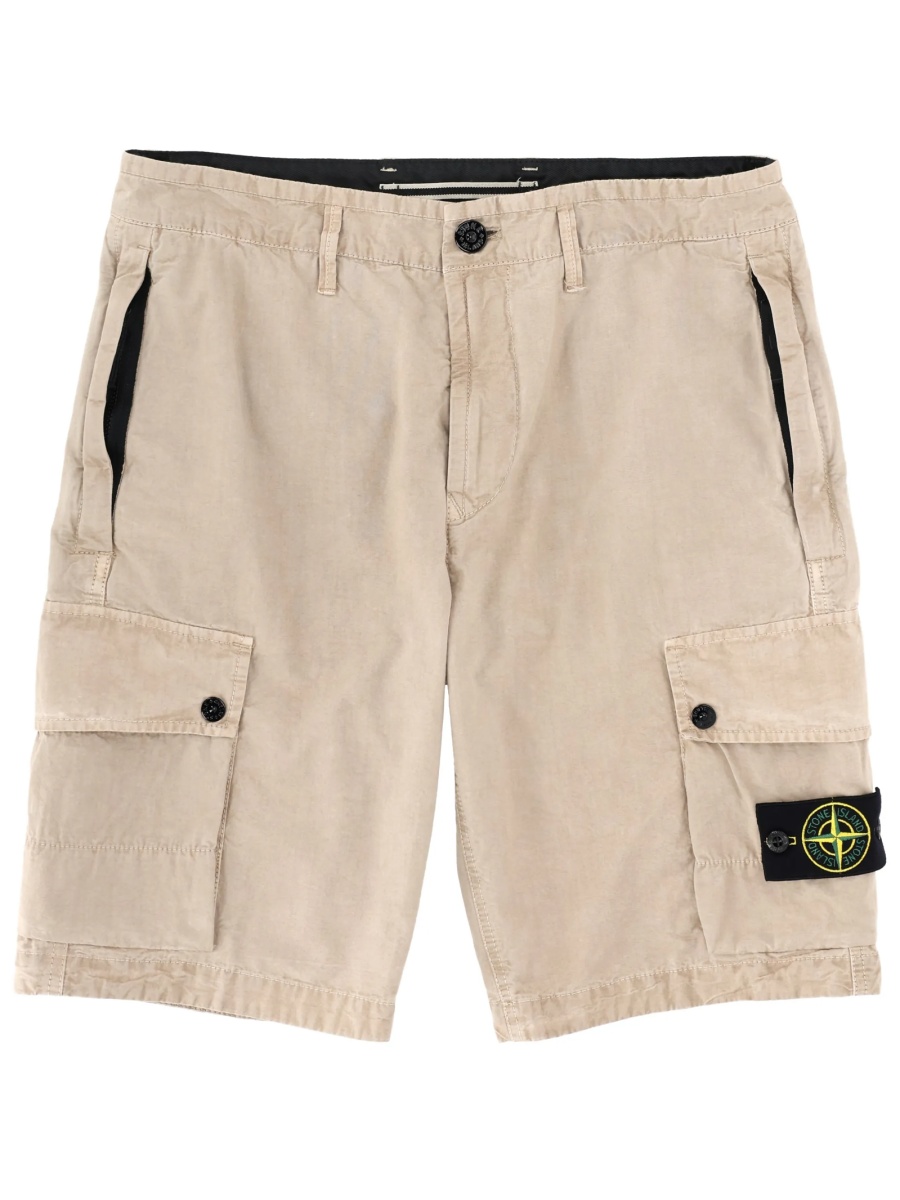 Pantaloni scurti Stone Island neutri - Img 2