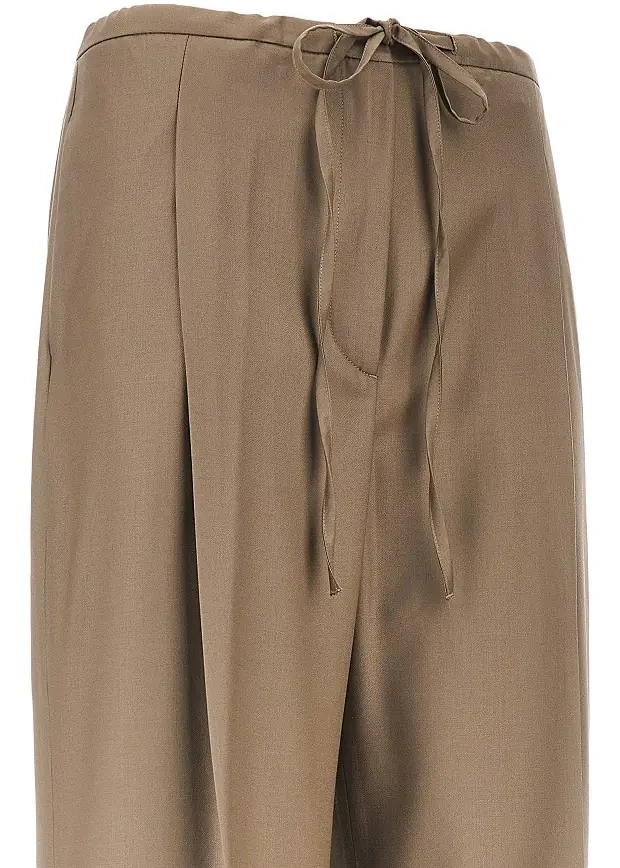 Pantaloni Single pleat wool pants - Img 2