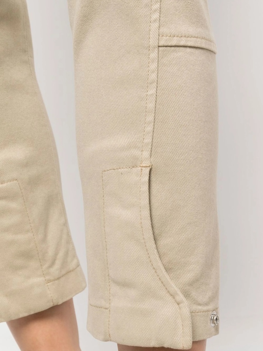 Pantaloni slim fit Aspesi neutri - Img 5