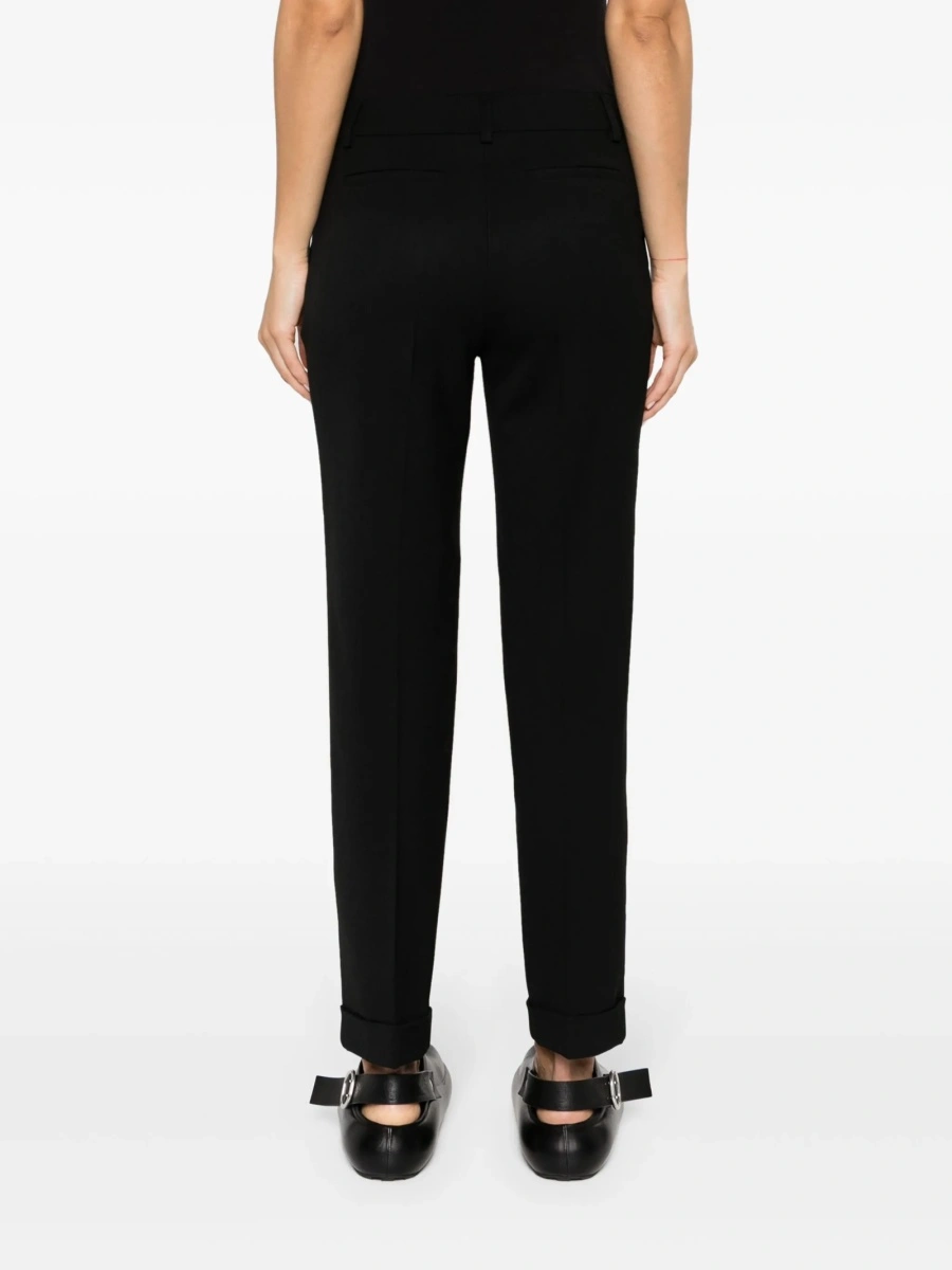 Pantaloni slim fit P.A.R.O.S.H. negri - Img 4