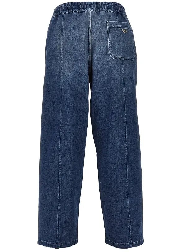 Pantaloni Stretch denim loose fit pants - Img 3