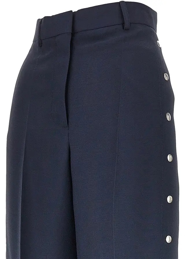Pantaloni Tailored pants with press-studs - Img 2