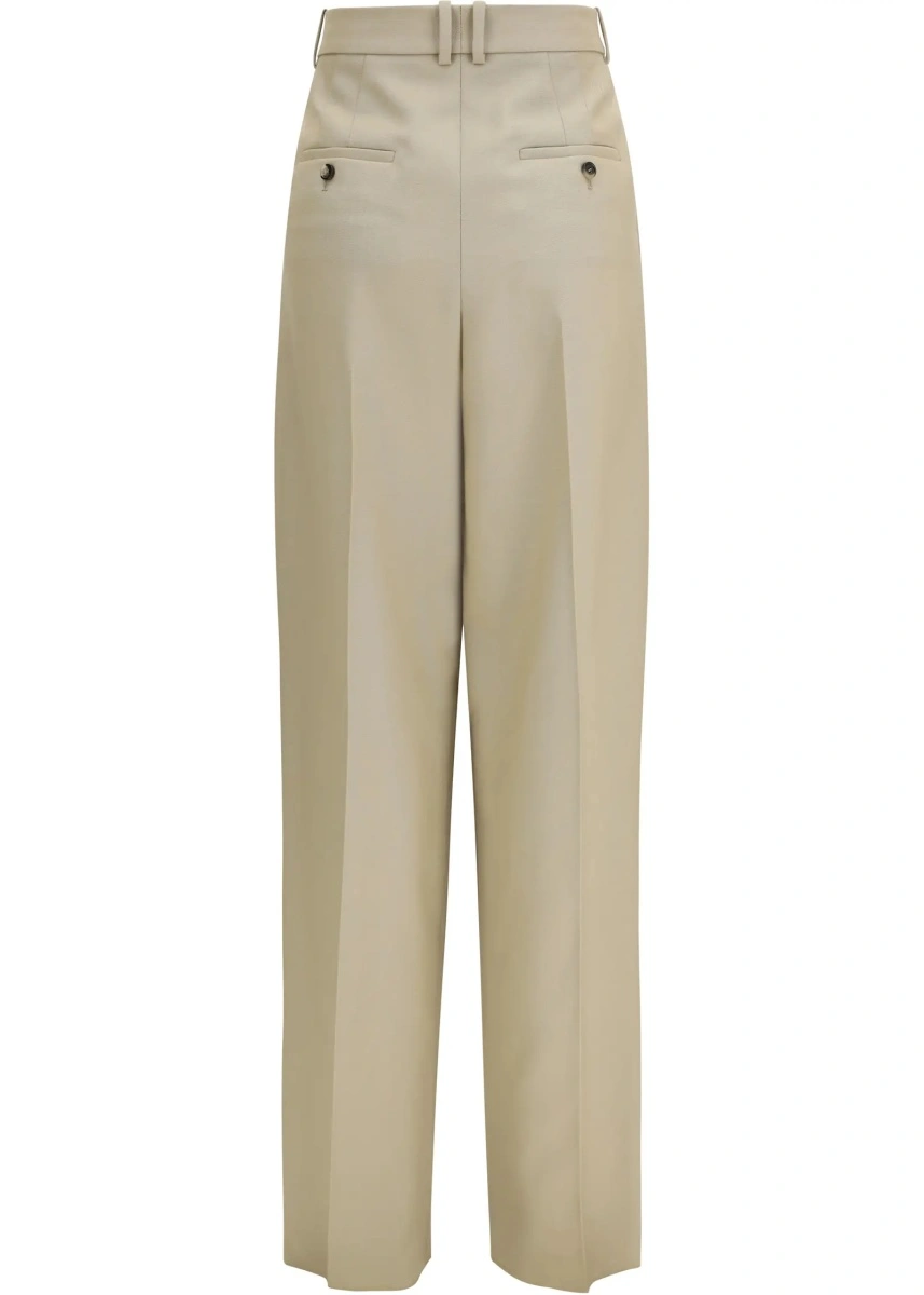 Pantaloni Tailored wool and silk canvas Pants - Img 2