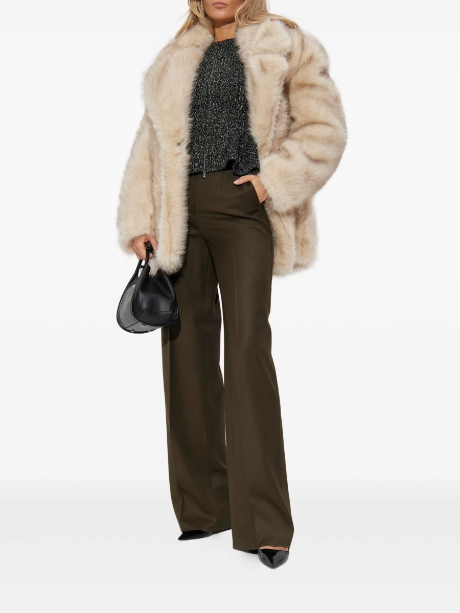 Pantaloni talie inalta Max Mara maro - Img 2