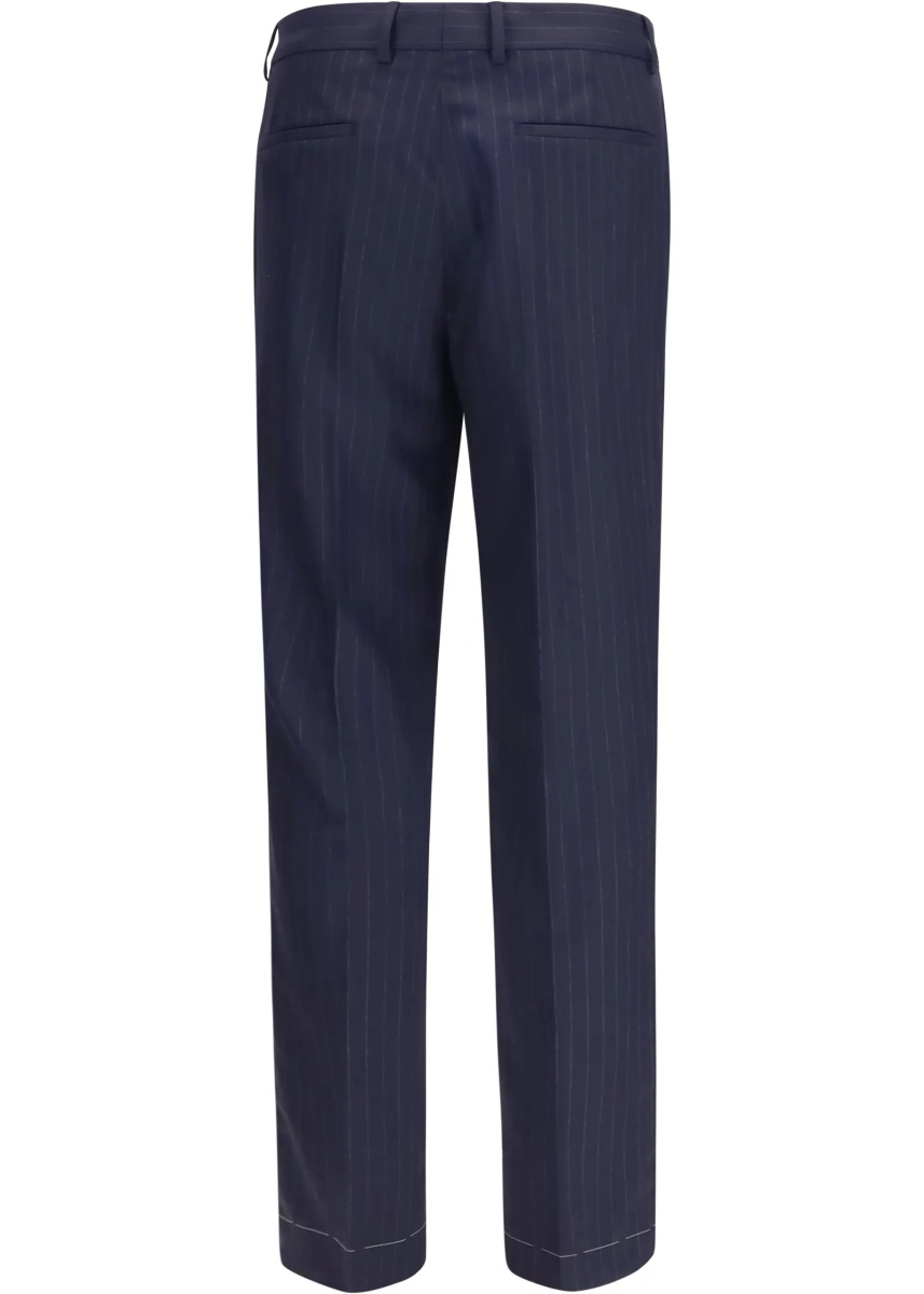 Pantaloni Virgin wool batavia pinstriped Pants - Img 2
