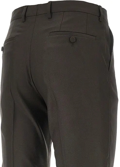 Pantaloni Virgin wool twill tailored pants - Img 4