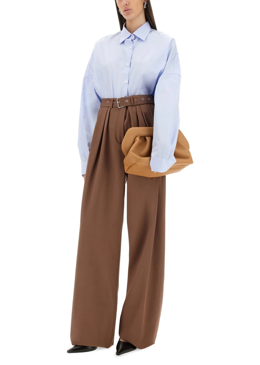Pantaloni Wide-Leg Pants With Belt - Img 2