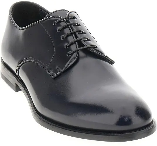 Pantofi Brushed leather laced shoes - Img 2