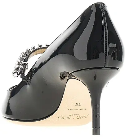 Pantofi cu toc Jimmy Choo 'Bing' din piele lacuita - Img 3