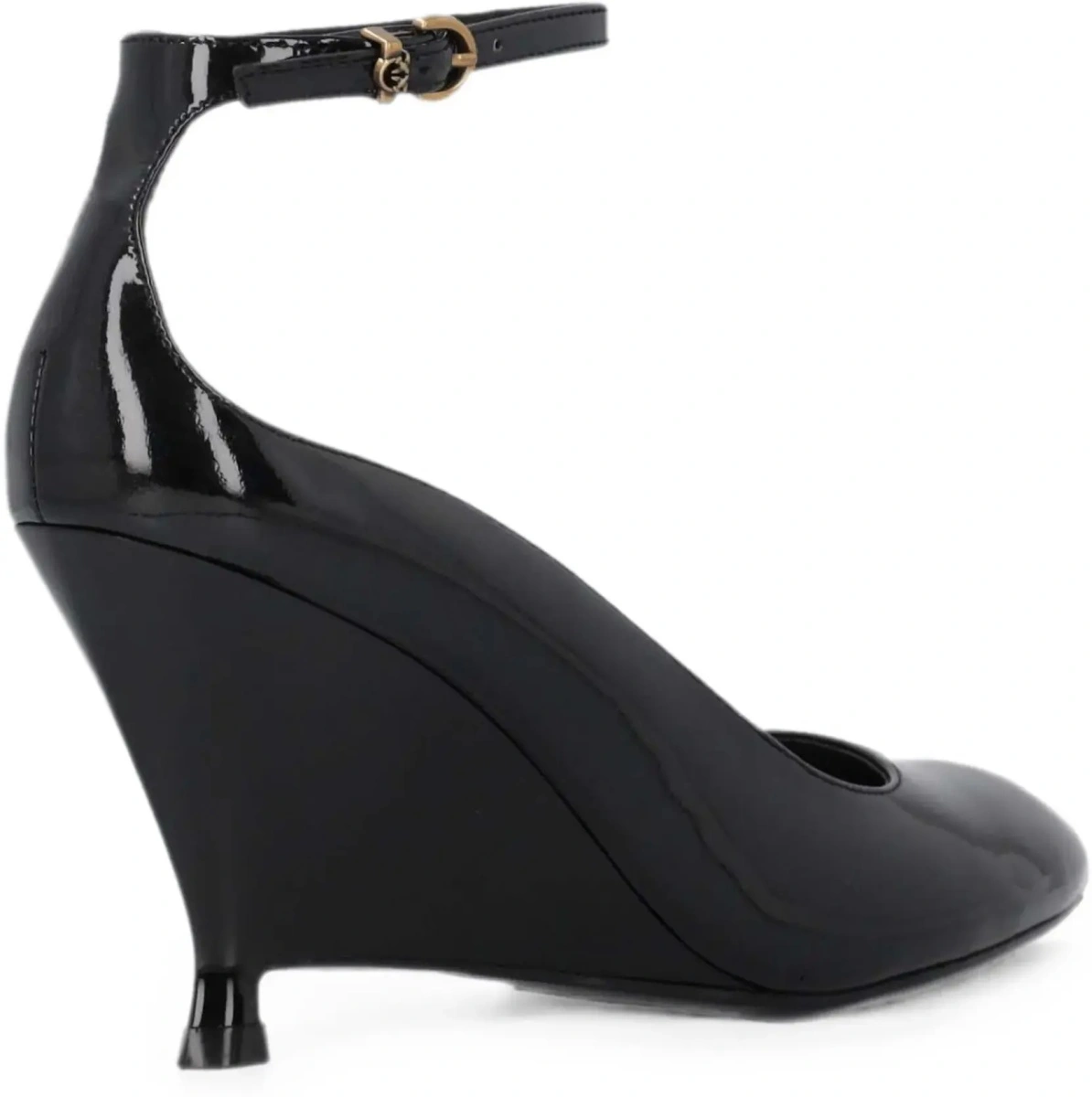 Pantofi cu toc Pinko negri din piele - Img 4