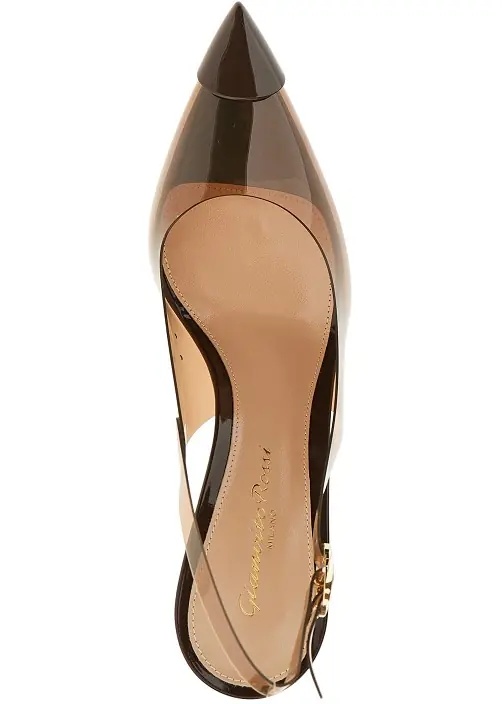 Pantofi 'Diana' Plexi slingback pumps - Img 4