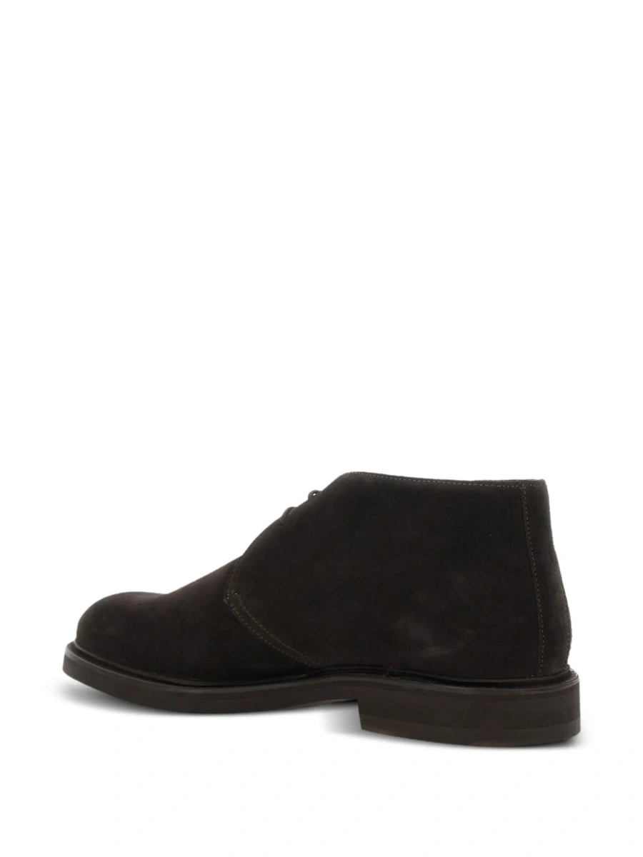 Pantofi eleganti BERWICK maro din piele intoarsa - Img 7
