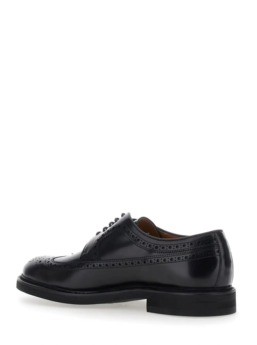Pantofi eleganti BERWICK negri din piele - Img 3