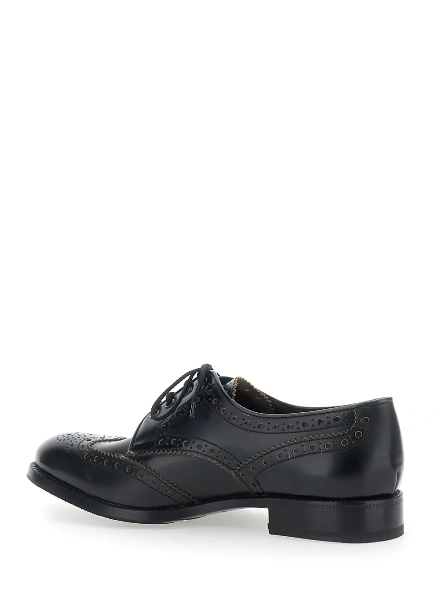 Pantofi eleganti LIDFORT negri din piele - Img 3