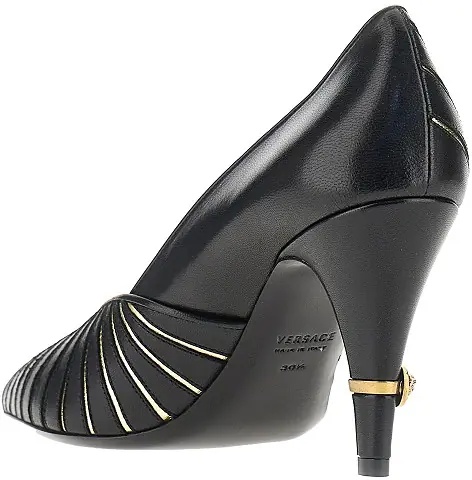 Pantofi 'Gianni' nappa leather pumps - Img 3