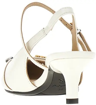 Pantofi Nappa leather slingback pumps with charms - Img 3