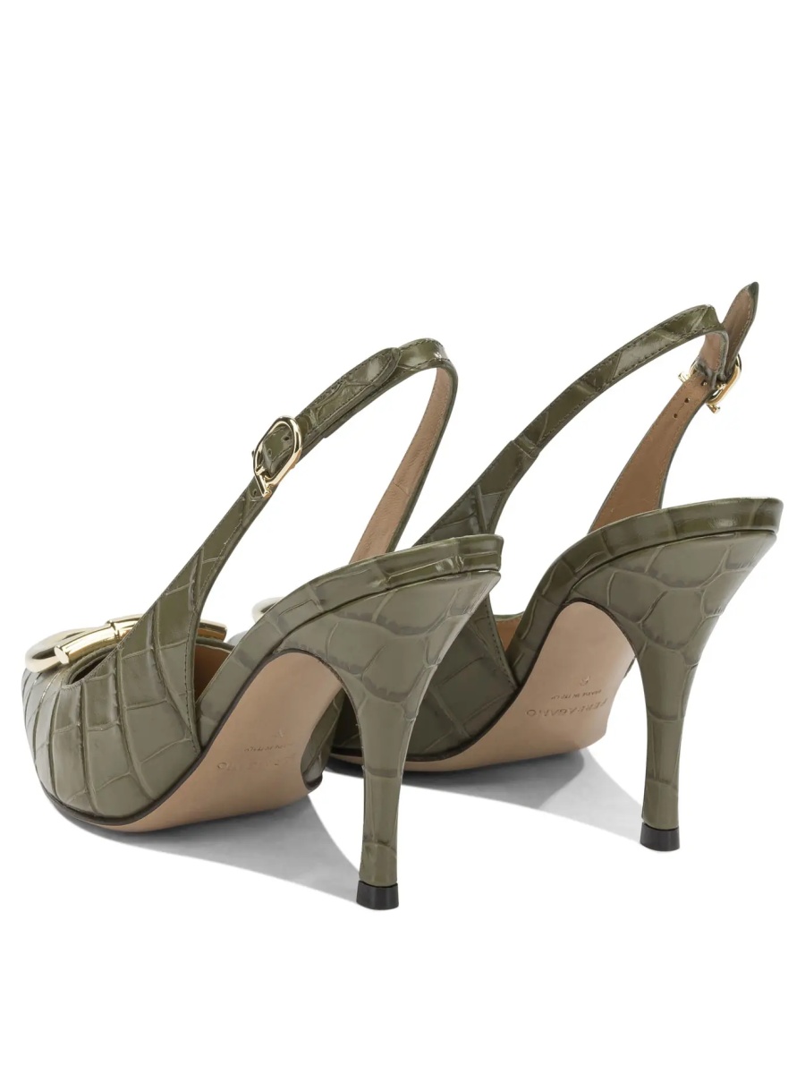 Pantofi "Sara Croc 65MM" Slingback - Img 4