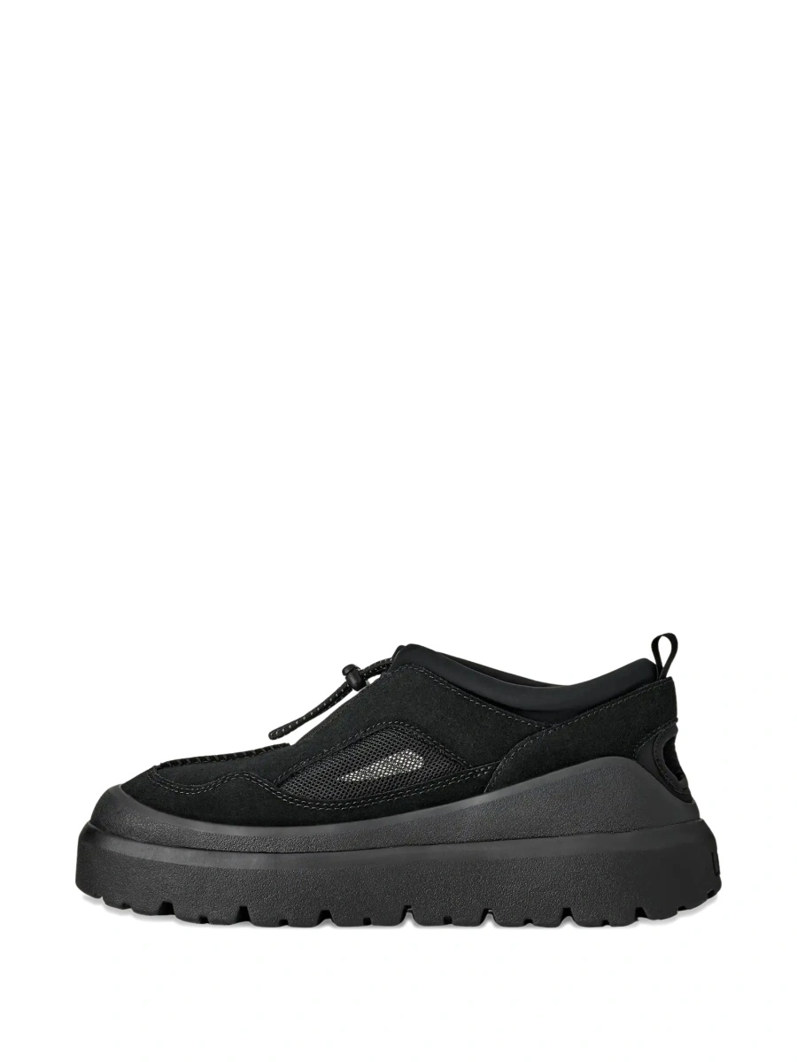 Pantofi slip-on UGG negri din piele intoarsa - Img 4