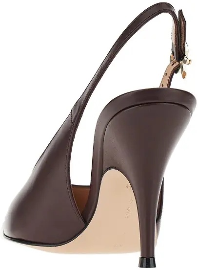 Pantofi 'Sofia' leather slingback pumps - Img 3