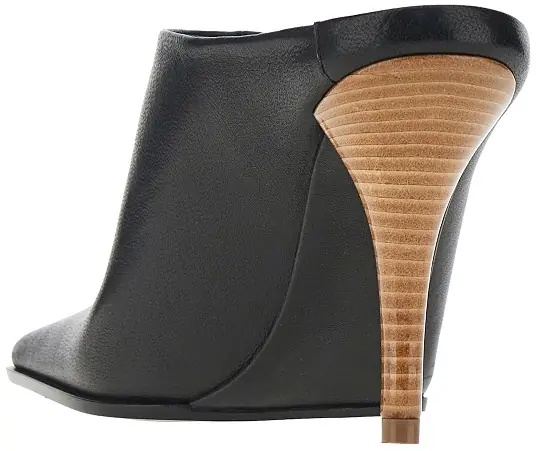 Pantofi Squared-toe leather mules - Img 3