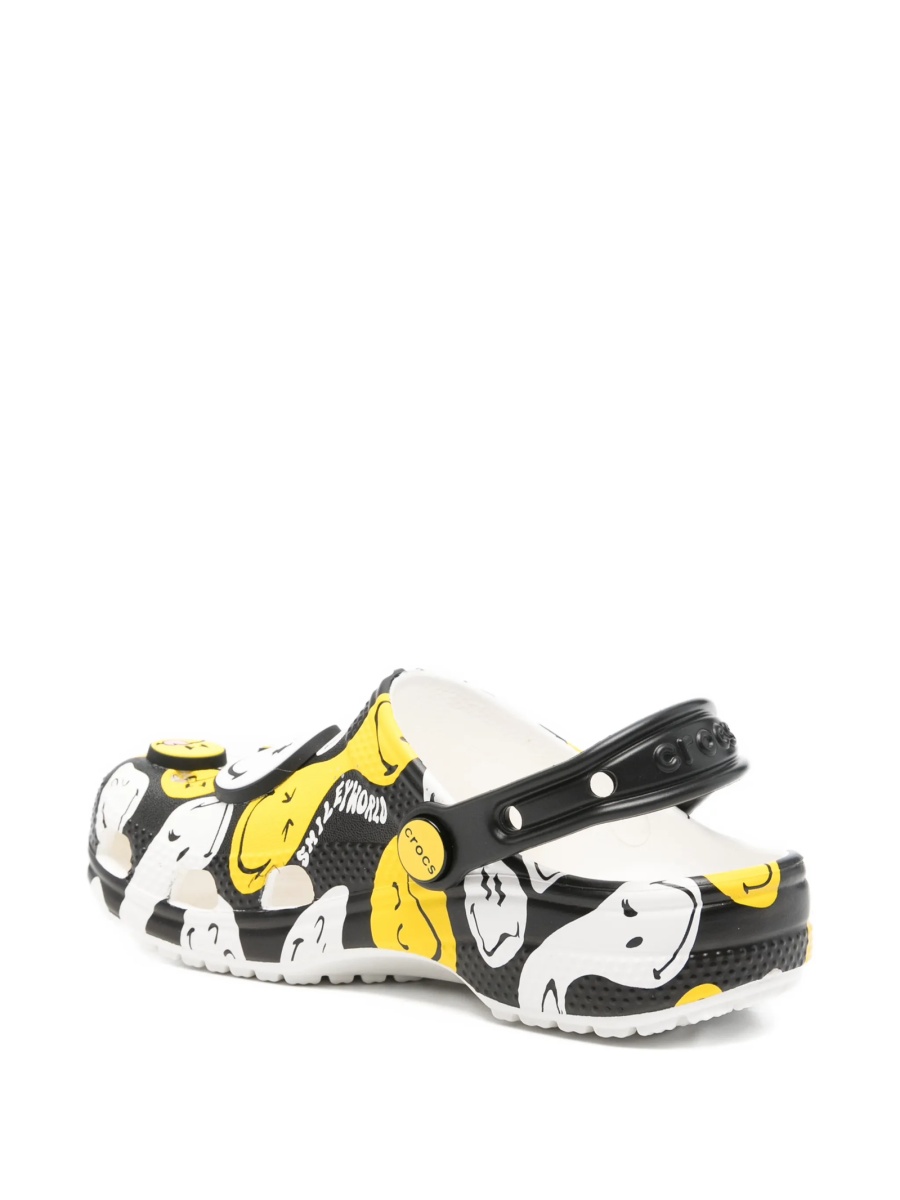 Papuci Crocs negri din cauciuc - Img 2