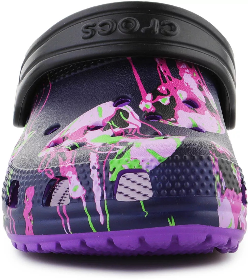 Papuci Flip - flops CLASSIC META SCAPE CLOG K NEON PURPLE / MULTI 208457 - 573 - Img 5