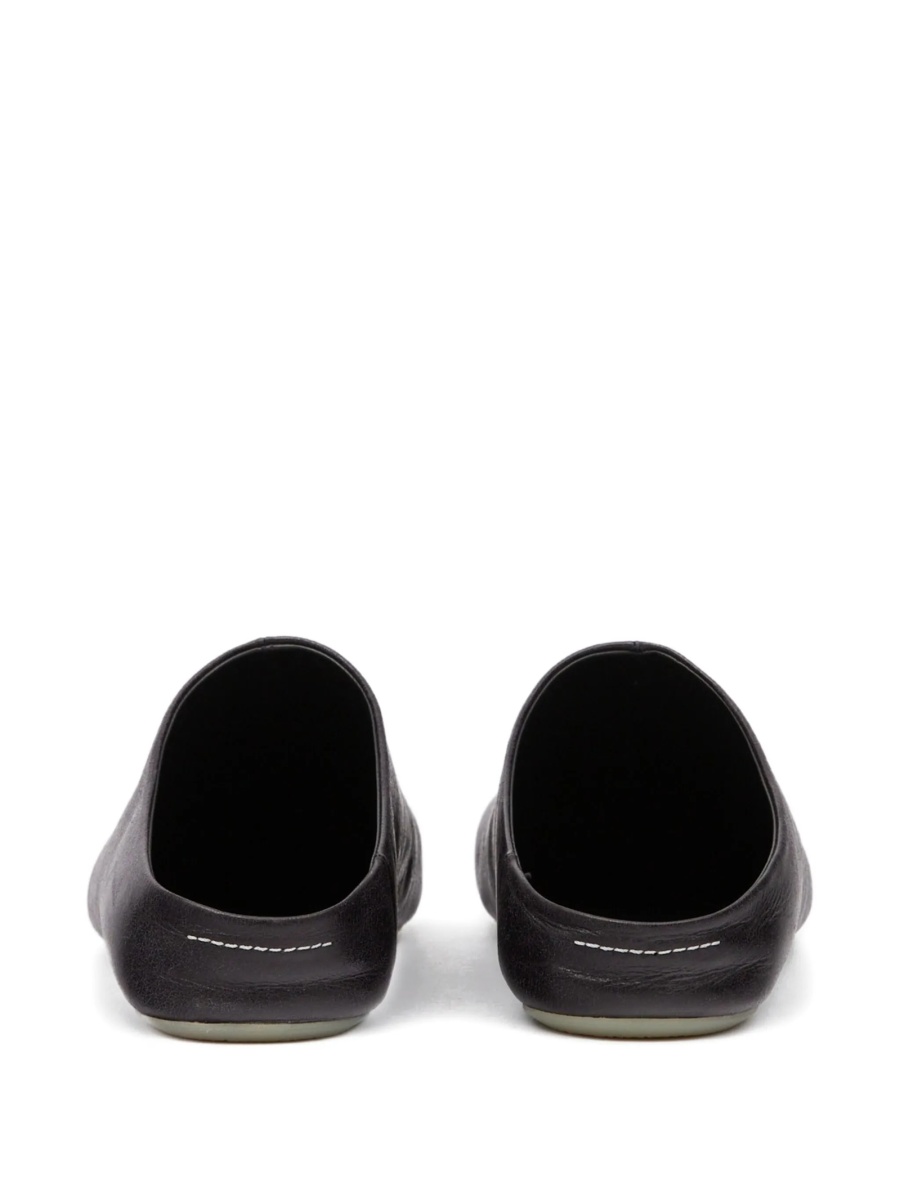 Papuci MM6 Maison Margiela negri din piele - Img 3
