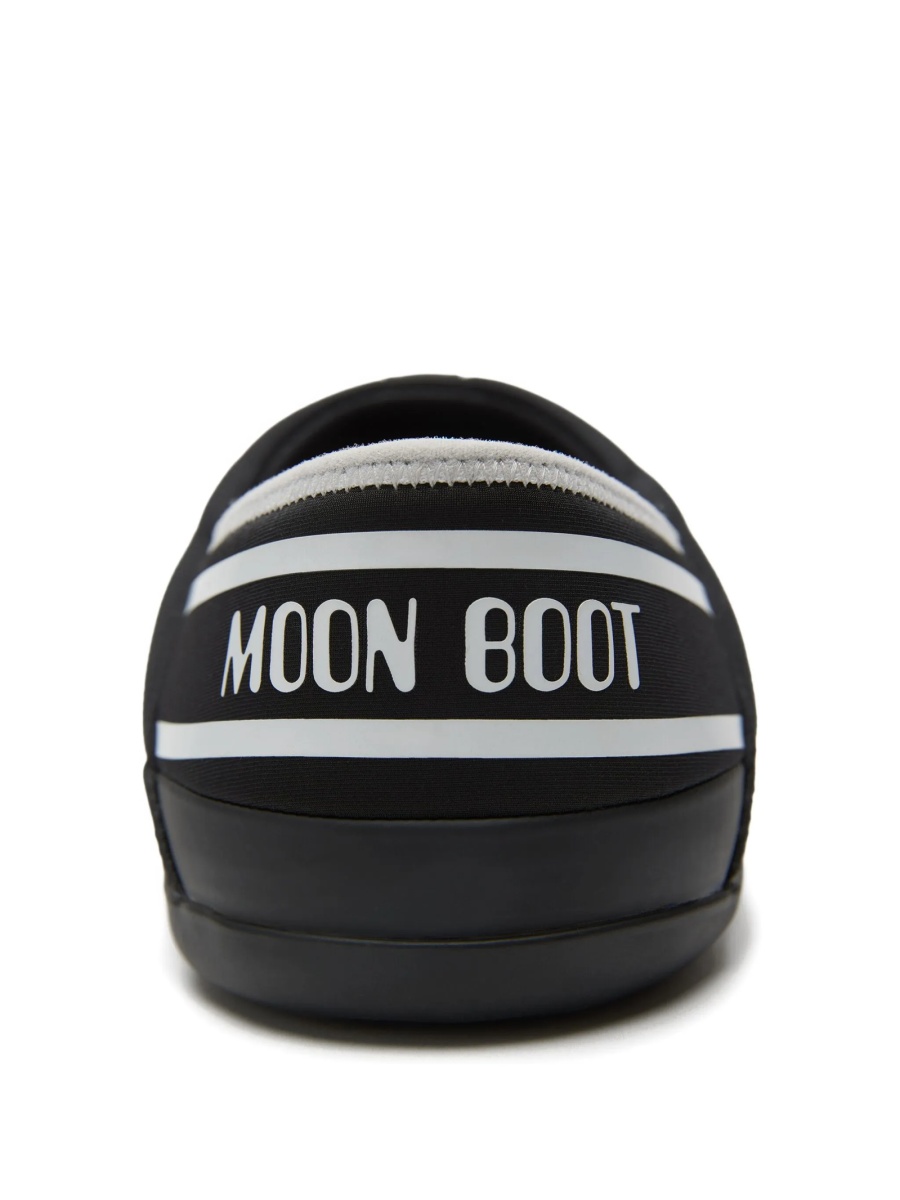 Papuci Moon Boot negri din polyester si poliuretan - Img 2