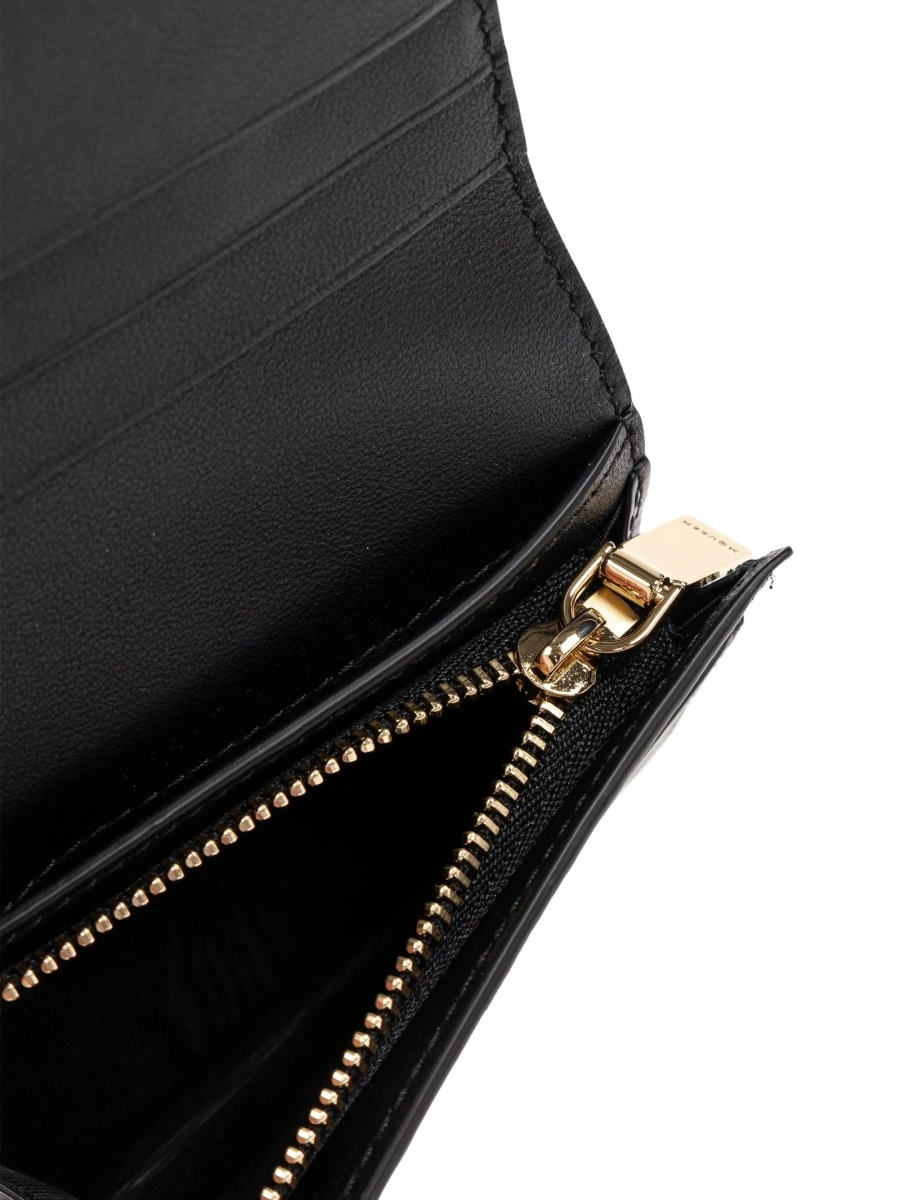 Portofel Alexander McQueen negru din piele - Img 5