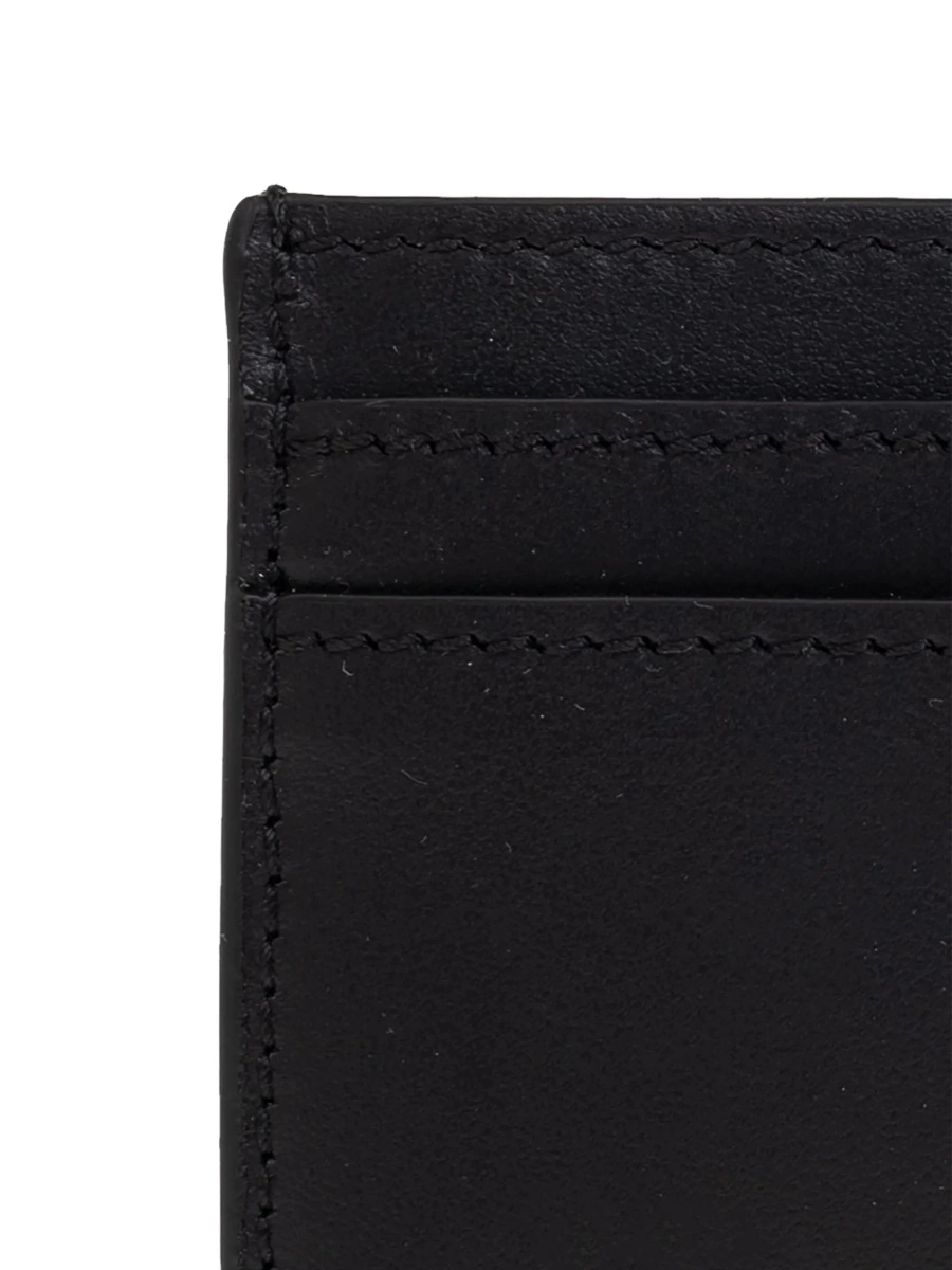 Portofel Alexander McQueen negru din piele - Img 4