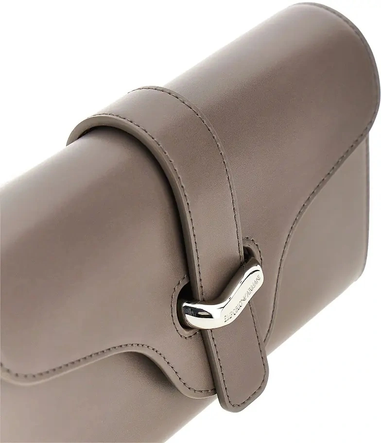 Portofel Emporio Armani gri din piele - Img 4