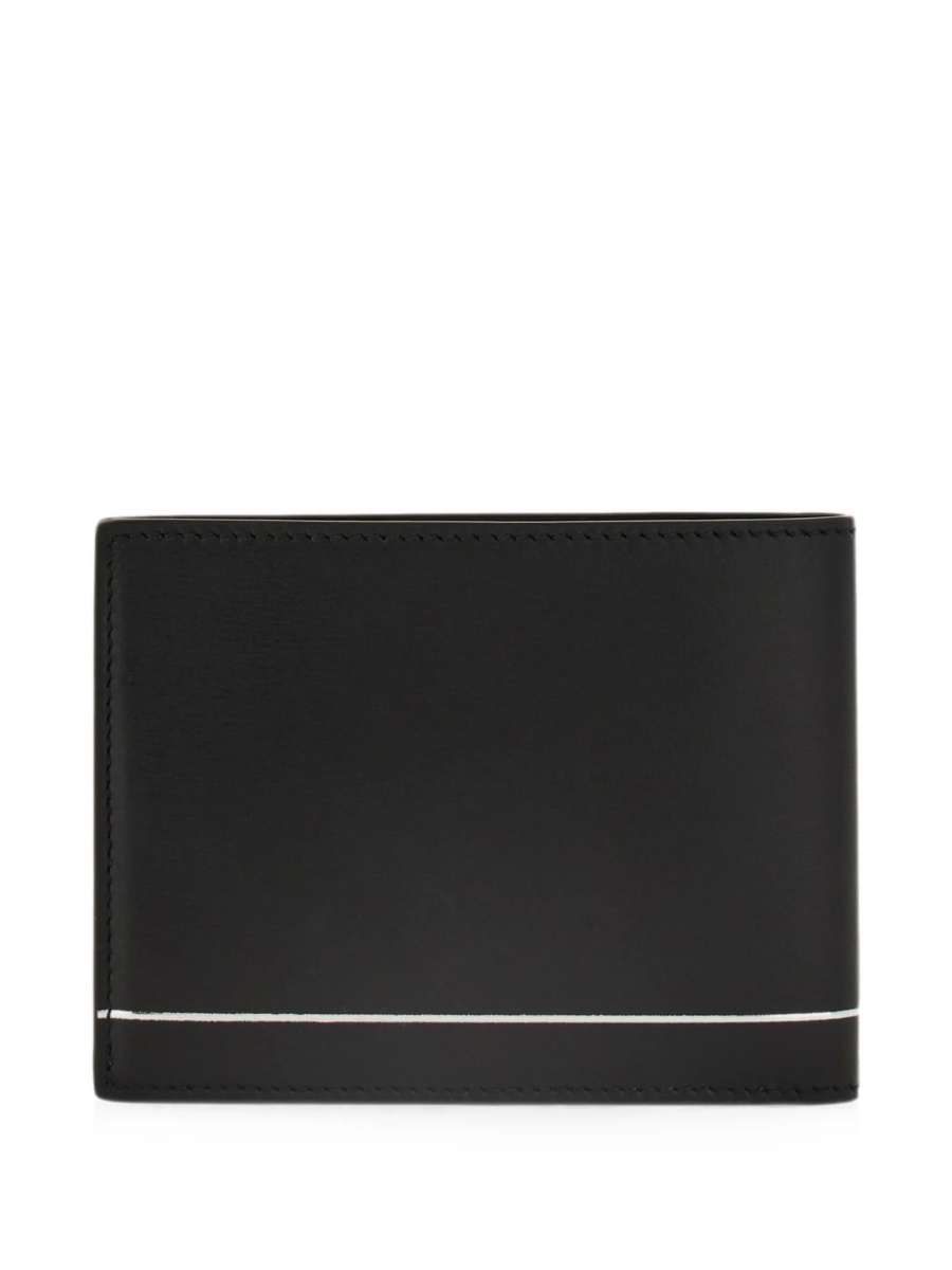 Portofel Ferragamo gancini negru din piele - Img 2