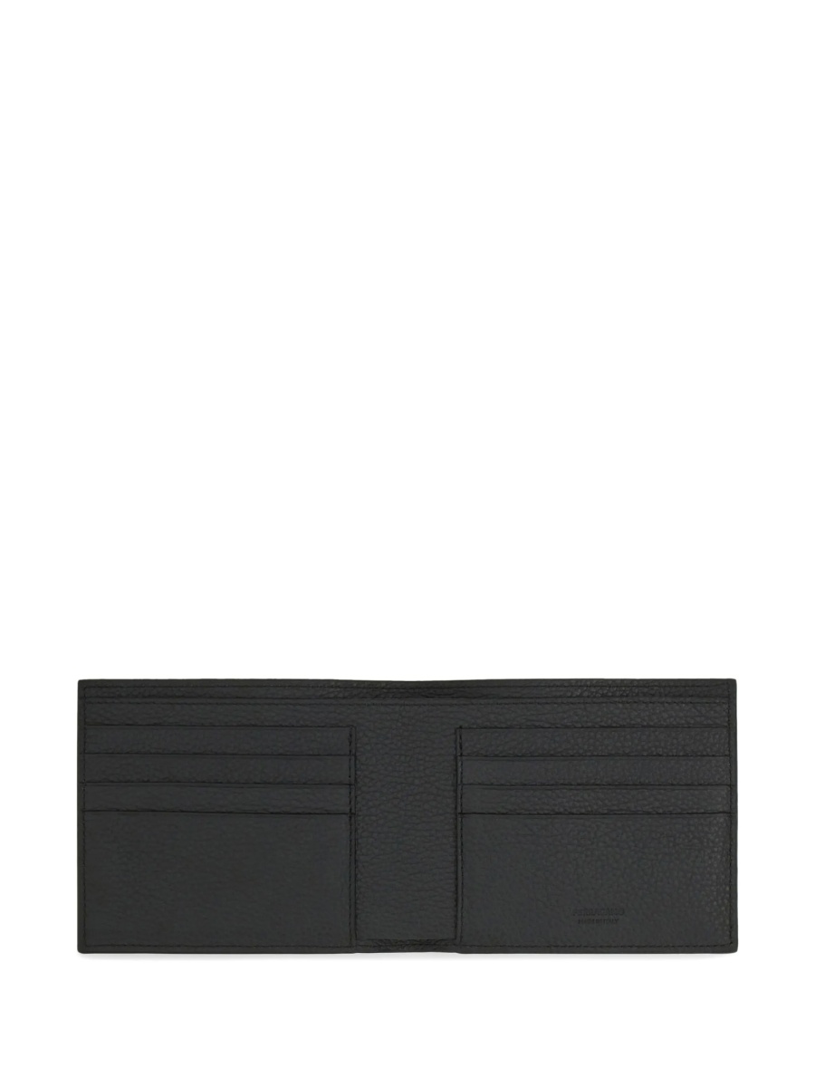 Portofel Ferragamo negru din material textil - Img 4