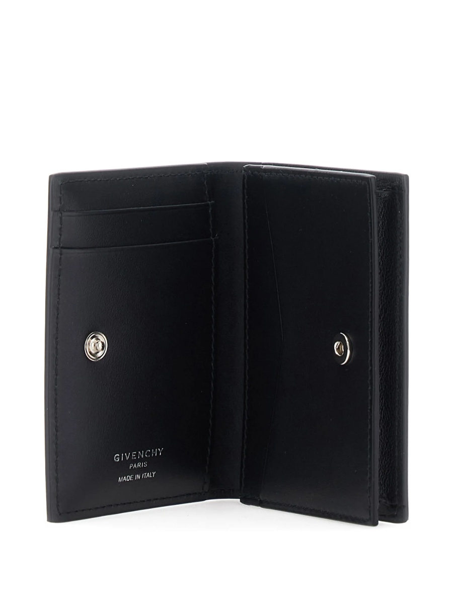 Portofel Givenchy negru din piele - Img 3