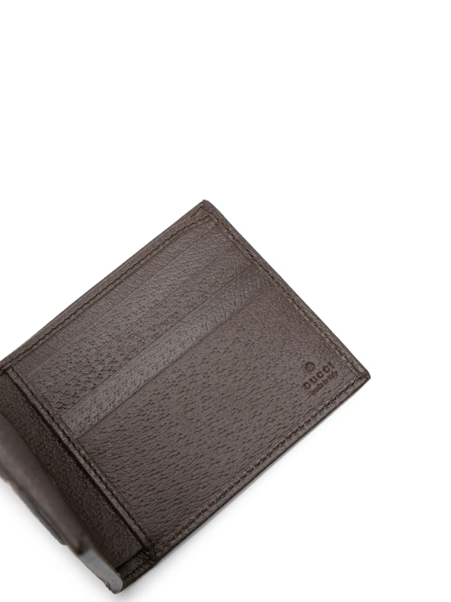 Portofel Gucci 'Ophidia' bej din piele si canvas GG - Img 5