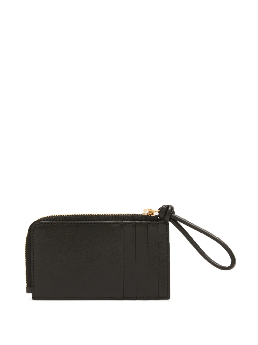 Portofel Jil Sander negru din piele - Img 2