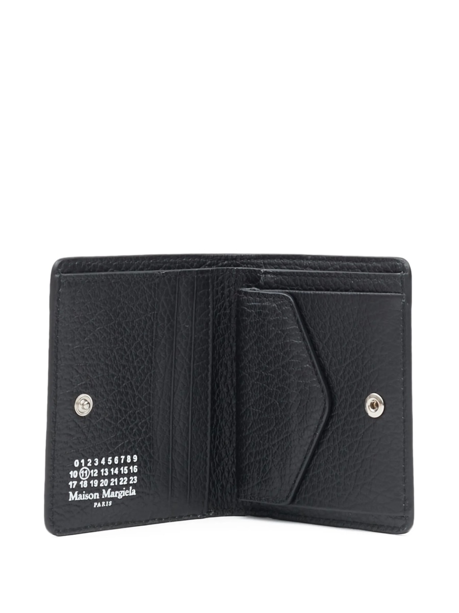 Portofel Maison Margiela negru din piele - Img 3